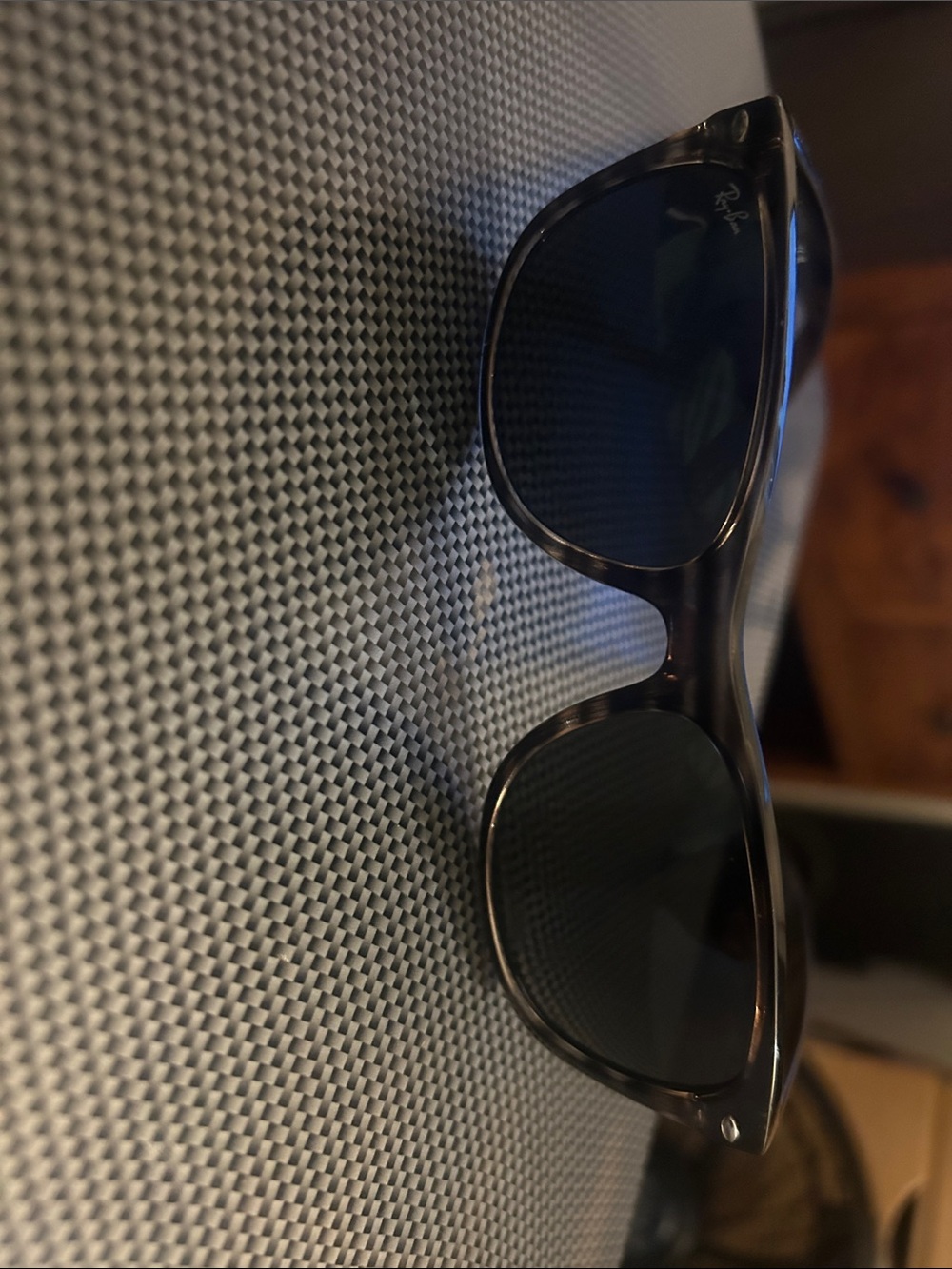 Ray-Ban Men’s Black Polarized Sunglasses